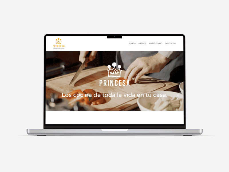 Asador Princesa Web